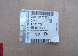 Lusterko obudowa lewe opel agila a 93170333 oryginał 5