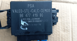 Citroen C5  I II III moduł sterownik parkowania PDC 9649604380 9647741980  9664427680 1