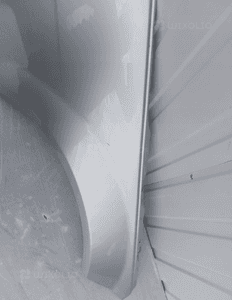Błotnik prawy przód mercedes W204 lift 9