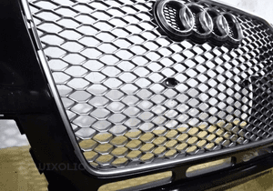 AUDI RS4 8K0 B8 ZDERZAK PRZÓD 8K0807437AG  grill 11