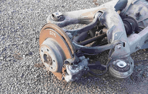 Zawieszenie dyfer połos wahacz mercedes sl R230 2