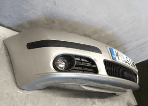Zderzak przód przedni skoda fabia 1 i lift fl 9201 złoty piaskowy halogeny 4