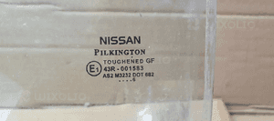 Szyba lewy tył tylna lewa Nissan Note E11 AS2 06r 4