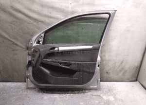 Drzwi przód przednie prawe opel astra h 3 iii Z157 srebrne 5D 5 drzwi hb 4