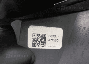 Kia x-ceed kratka zderzaka zaślepka lewy przód 5