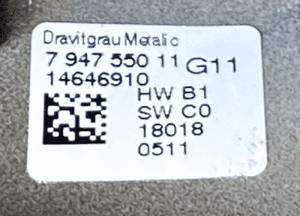 KLAMKA BMW 7 G11 G12 7947550 3