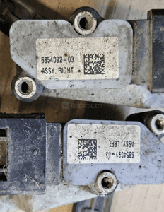 BMW X5 F15 czujnik ustawienia zawieszenia przód lewy 6854091 6854092 2