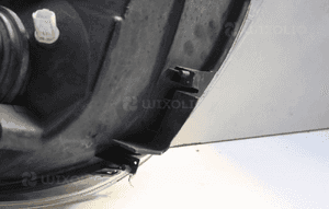 Lampa lewa przednia Citroen Xsara Picasso Lift ułamane dolne ucho, Europa 2002-2012 3