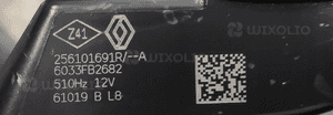Klakson sygnał dźwiękowy renault zoe i 256101691R 2013-2019 4