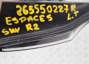 Lampa lewy tył w klape espace v 265550227R 3