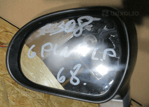 Lusterko lewe przód przednie peugeot 308 T7 6 pin 3