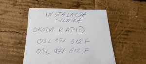 Wiązka instalacja silnika Skoda Rapid 1.6 TDI 03L971612F 14