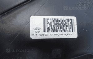 Ford focus iv MK4 2018- full led lampa lewy przód przednia MX7B-13E015-ED 8
