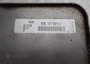 Chłodnica oleju 03C117021J VW 1.4 TSI 2