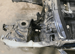 Mercedes CL 216  karoseria 4 matic ćwiartka błotnik tył pas słupek dach podluznica 9