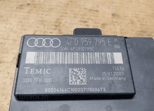 Moduł sterownik drzwi lewy tył Audi A6 C6 4F0959795E 5