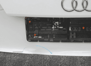 Klapa bagażnika tylna tył audi A3 8V4 2012- 8