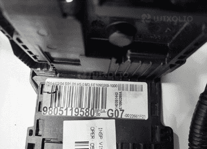 KLEMA MODUŁ NAPIĘCIA AKUMULATORA PEUGEOT 508 I RXH HYBRYDA 9805119580 10-14 5