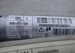 Kurtyna powietrzna lewa mercedes W204 BAM-PT1-1249 radom 3