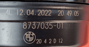 BMW X1 F48 F49 Klakson Sygnał dźwiękowy 8737035 61338737035 4