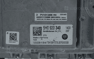 Licznik virtual zegary lcd vw golf viii 5H0920340 6