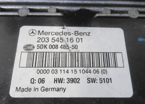 SKRZYNKA MODUŁ STEROWNIK SAM MERCEDES C-KLASA W203 2035451601 9