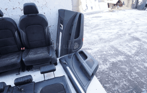 Fotele skóra alcantara skoda superb ii 2 lift 6