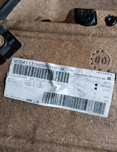 Boczek tapicerka lewy tył tylna lewa skóra BMW 3 E90 Sedan 6