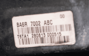 Skrzynia biegów BA6R 7002 abc ford fiesta MK7 1.5 tdci 2