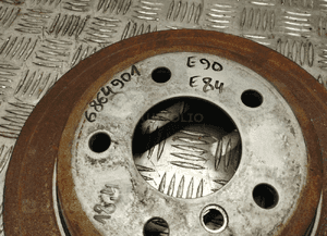 Bmw E90 E91 E84 tarcza hamulcowa tył 6864901 9