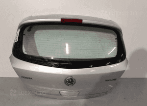 Klapa tył tylna bagażnika do opel corsa d Z157 srebrna 5D 5 drzwi hb 1