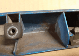 AUDI A3 8L Przed Lift Blenda Klapy Listwa Klapy LZ5W 6
