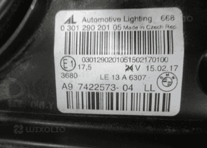 Lampa przód przednia lewa bmw 2 F45 F46 2014-2018 17