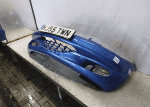Zderzak przód przedni chrysler pt cruiser niebieski błękitny halogeny 3
