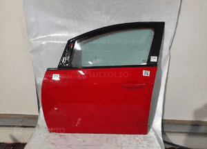 ! DRZWI PRZÓD PRZEDNIE LEWE  OPEL ASTRA J IV 4 CZERWONE Z50B 1