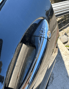 MERCEDES R 251 drzwi lewe czarne lakier 197  przód 4