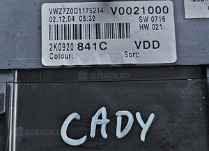 VW Caddy 2.0 SDI licznik zegar 2K0920841C 3