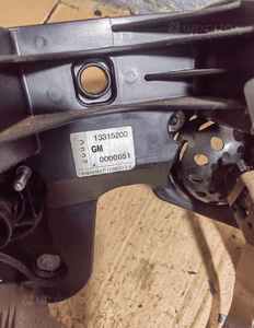 Pedały manual europa 13315200 opel astra j 2