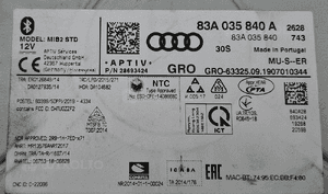 Audi Q3 Q5 multimedia czytnik nawigacja MIB2 std 83A035840A 5