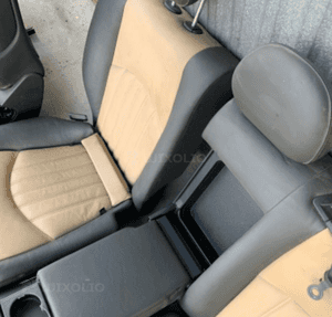 MERCEDES E 211 fotel kanapa skórzana s211  designo kombi oparcie  siedzisko lewe 4
