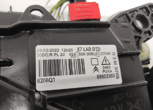 Lampa prawa prawy przód przednia bi-xenon led citroen C5 iii X7 89903365 eu 14