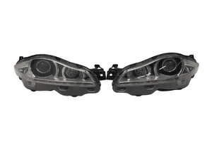 Jaguar xj X351 xjl long 09- lampa lampy reflektor reflektory przód przednie lewa prawa komplet xenon nieskrętny przetwornice oryginał 1
