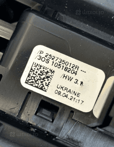 Panel przelacznik megane v 5 e-tech 252735012R org 4