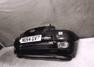 } ZDERZAK PRZÓD PRZEDNI DO KIA PICANTO Z1 CZARNY HALOGENY 3