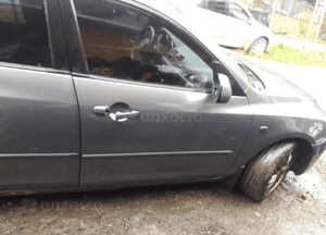 Mazda 3 BK 03-09 drzwi lewy tył tylne lewe przednie  w kolor 32s  szyba lampa 8
