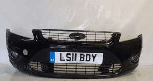 Zderzak przód przedni do ford focus MK2 ii lift fl grill F3 czarny halogeny 5