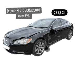 Jaguar XF 3.0 306dt 2010 kolor PEL airbag kokpit kierownica radio wybierak tunel kluczyk stacyjka 6