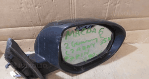 Lusterko prawe 7 pin mazda vi 2 generacji 35N czarny 1