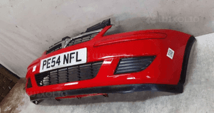 Zderzak przedni przód opel corsa c lift Y547 czerwony 3