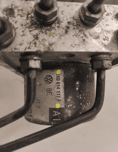 Volkswagen 1K0907379N 1K0614117F STEROWNIK POMPA ABS 3
